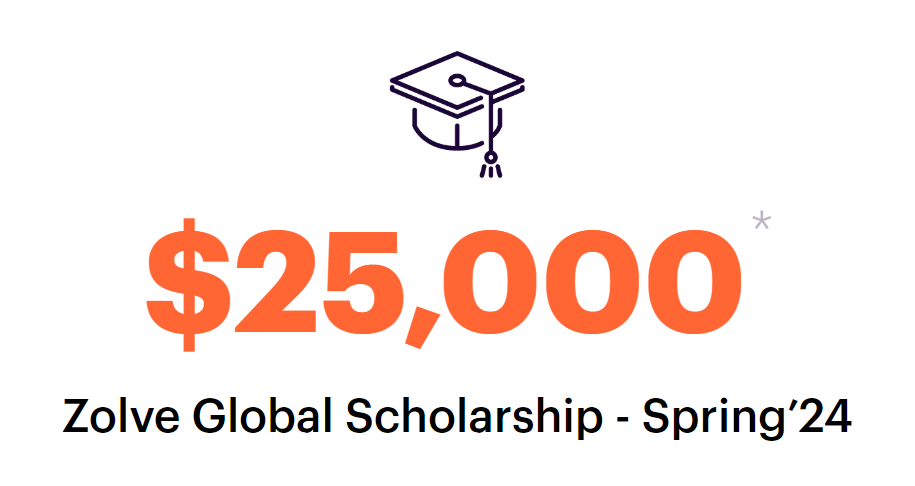 Apply now I Zolve Global Scholarship